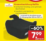 Kindersitzerhöhung Raffito Angebote von Walser bei Netto Marken-Discount Eisenach für 7,99 €