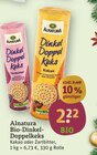 Bio-Dinkel-Doppelkeks Angebote von Alnatura bei tegut Ludwigsburg für 2,22 €