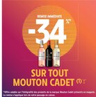 -34% de remise immédiate sur tout Mouton Cadet - Mouton Cadet en promo chez Intermarché Le Portel