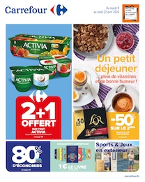 Catalogue Supermarchés Carrefour en cours à Paris et alentours, Carrefour, 50 pages, 09/04/2024 - 22/04/2024