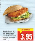 Backfisch XL im Brötchen im aktuellen E center Prospekt