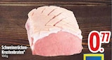 Aktuelles Schweinerücken-Krustenbraten Angebot bei EDEKA in Ingolstadt ab 0,77 €