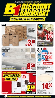 Rindenmulch im B1 Discount Baumarkt Prospekt "BESTPREISE DER WOCHE!" mit 16 Seiten (Mannheim)