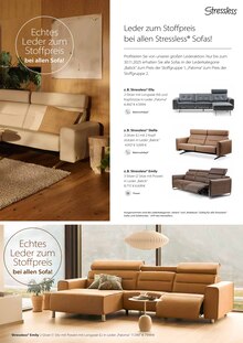 Sofa im aktuellen Segmüller Prospekt (Nürnberg) Sofa im Segmüller Prospekt "Stressless - A place that moves you" mit 8 Seiten (Nürnberg)