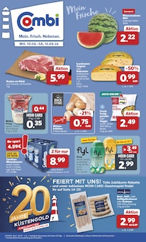 Aktueller combi Prospekt "Markt - Angebote" für Bielefeld Aktueller combi Prospekt für Bielefeld mit Seiten
