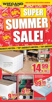 wohnen & sparen Wiegand Prospekt der KW 25 "AKTUELLE ANGEBOTE" Aktueller wohnen & sparen Wiegand Prospekt "AKTUELLE ANGEBOTE" Seite 1 von 10 Seiten