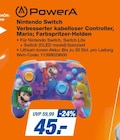 Nintendo Switch Verbesserter kabelloser Controller, Mario; Farbspritzer-Helden Angebote von PowerA bei expert Kerpen für 45,00 €