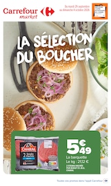 Promos Viande dans le catalogue "LA SÉLECTION DU BOUCHER" de Carrefour Market Viande en promo dans le catalogue Carrefour Market à la page 1