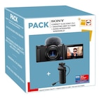 Pack Fnac Appareil photo compact pour Vlogging Sony ZV-1 + Poignée à 699,99 € dans le catalogue Fnac