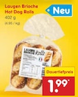 Laugen Brioche Hot Dog Rolls Angebote bei Netto Marken-Discount Krefeld für 1,99 €