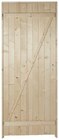 Promo Porte de service bois 90 x 200 cm poussant gauche à 129,00 € dans le catalogue Brico Dépôt à Gennetines