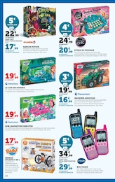 Prix et réduction Talkie-Walkie dans le prospectus Super U en cours Offre Talkie-Walkie dans le catalogue Super U du moment à la page 26