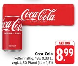 Aktuelle Coca Cola Angebote bei EDEKA in Heilbronn Aktuelles Coca-Cola Angebot bei EDEKA in Heilbronn ab 8,99 €