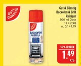 Backofen & Grill Reiniger im Angebot bei Marktkauf in Altenburg Backofen & Grill Reiniger Angebote von Gut & Günstig bei Marktkauf Altenburg für 1,49 €