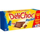 Biscuits DéliChoc Pocket - DELACRE en promo chez Carrefour Market Biscuits DéliChoc Pocket - DELACRE dans le catalogue Carrefour Market