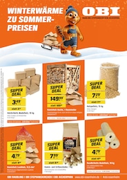 OBI Prospekt für Tuntenhausen: "WINTERWÄRME ZU SOMMER PREISEN", 1 Seite, 01.08.2026 - 14.08.2026