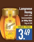 Honig von Langnese im aktuellen EDEKA Prospekt für 3,49 €