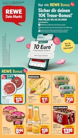 REWE Supermarkt Prospekt der aktuellen Woche mit 30 Seiten, gültig von 05.10.2026 bis 10.10.2026, in Ellwangen und Umgebung Aktueller REWE Supermarkt Prospekt in Ellwangen und Umgebung, "Dein Markt" mit 30 Seiten, 05.10.2026 - 10.10.2026