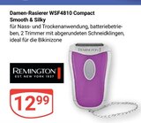 Damen-Rasierer WSF4810 Compact Smooth & Silky Angebote von Remington bei GLOBUS Hanau für 12,99 €