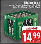 Aktuelle Bier Angebote bei EDEKA in Melle Aktuelles Allgäuer Büble Angebot bei EDEKA in Melle ab 14,99 €