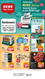 Aktueller REWE Prospekt, "Dein Markt", mit Angeboten der Woche, gültig von 13.01.2025 bis 13.01.2025