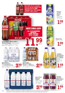 Coca Cola im aktuellen E center Prospekt (Mannheim) Coca Cola im E center Prospekt "Aktuelle Angebote" mit 50 Seiten (Mannheim)