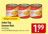 Jeden Tag Sonnen-Mais Angebote bei famila Nordost Kiel für 1,99 €