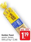 Vollkorn Toast Angebote von Golden Toast bei E center Filderstadt für 1,19 €