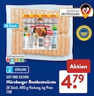 Nürnberger Rostbratwürste Angebote von Gut Drei Eichen bei ALDI SÜD Kerpen für 4,79 €