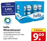 hella Mineralwasser für 9,00 € bei famila Nordost im Angebot hella Mineralwasser im aktuellen famila Nordost Prospekt