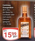 Aktuelles Orangenlikör Angebot bei GLOBUS in Krefeld ab 15,99 €