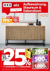 Aktueller XXXLutz Möbelhäuser Prospekt mit Kommode, "Aufbewahrung, Stauraum & Dekoration!", Seite 1
