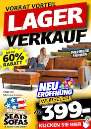 Seats and Sofas Prospekt für Düren: "LAGER VERKAUF", 1 Seite, 31.08.2024 - 14.09.2024