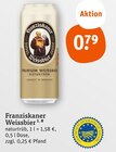 Franziskaner Weissbier Angebote bei tegut Bad Kissingen für 0,79 €