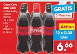 Coca-Cola oder Zero im Angebot bei Netto Marken-Discount in Sindelfingen Coca-Cola oder Zero Angebote bei Netto Marken-Discount Sindelfingen für 6,66 €