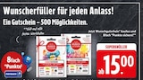 Wunschgutschein im aktuellen EDEKA Prospekt für 15,00 €