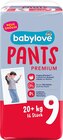 Baby Pants Premium Gr. 9 (20+ kg) von babylove im aktuellen dm-drogerie markt Prospekt für 4,45 €