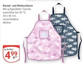 Bastel- und Werkschürze Angebote bei GLOBUS Leipzig für 4,99 €
