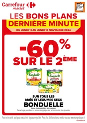 Alimentation Angebote im Prospekt "LES BONS PLANS DERNIÈRE MINUTE" von Carrefour Market auf Seite 1