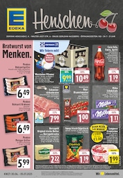 EDEKA Supermarkt Prospekt der aktuellen Woche mit 24 Seiten, gültig von 30.06.2025 bis 05.07.2025, in Iserlohn und Umgebung Aktueller EDEKA Supermarkt Prospekt in Iserlohn und Umgebung, "Aktuelle Angebote" mit 24 Seiten, 30.06.2025 - 05.07.2025