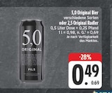 Bier Angebote von 5,0 Original bei EDEKA Freital für 0,49 €
