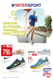 Prospectus Intersport à Boulogne-sur-Mer, "CHACUN SA FOULÉE, CHACUN SON BUDGET !", 22 pages, 23/03/2026 - 12/04/2026