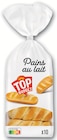10 Pains au lait - TOP BUDGET dans le catalogue Intermarché Super