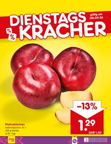 Nektarinen im aktuellen Netto Marken-Discount Prospekt (Dresden) Nektarinen im Netto Marken-Discount Prospekt "Aktuelle Angebote" mit 73 Seiten (Dresden)