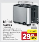 Toaster HT1510BK Angebote von Braun bei E center Weinheim für 29,99 €