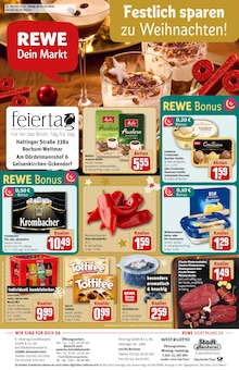 Aktueller REWE Prospekt "Dein Markt" für Gelsenkirchen Aktueller REWE Prospekt für Gelsenkirchen mit Seiten