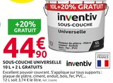 Sous-couche universelle 10 l + 2 l gratuits à Mr. Bricolage dans Saint-Romain-sur-Gironde