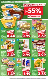 Butter im Kaufland Prospekt "KNÜLLER" mit 61 Seiten (Remscheid)