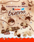 Bueno calendrier de l'Avent - KINDER - Lidl à Angers Bueno calendrier de l'Avent - KINDER en promo chez Lidl Angers à 13,49 €