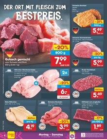 Rindfleisch im aktuellen Netto Marken-Discount Prospekt (Dresden) Rindfleisch im Netto Marken-Discount Prospekt "Aktuelle Angebote" mit 54 Seiten (Dresden)
